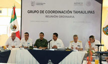 PRESIDE GOBERNADOR DE TAMAULIPAS REUNIÓN DE SEGURIDAD EN NUEVO LAREDO