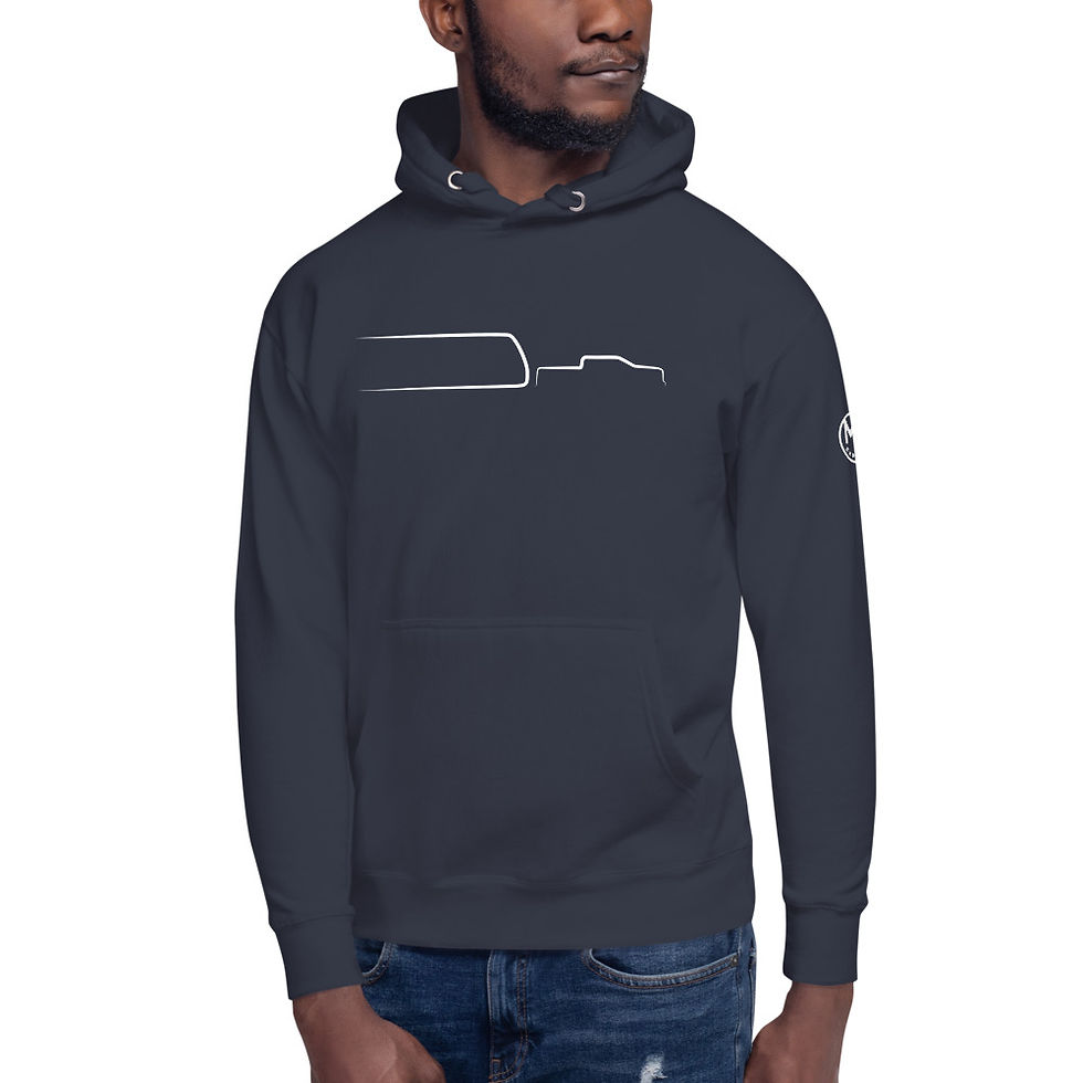 Thumbnail: Unisex Hoodie Travel Trailer & Truck Logo 