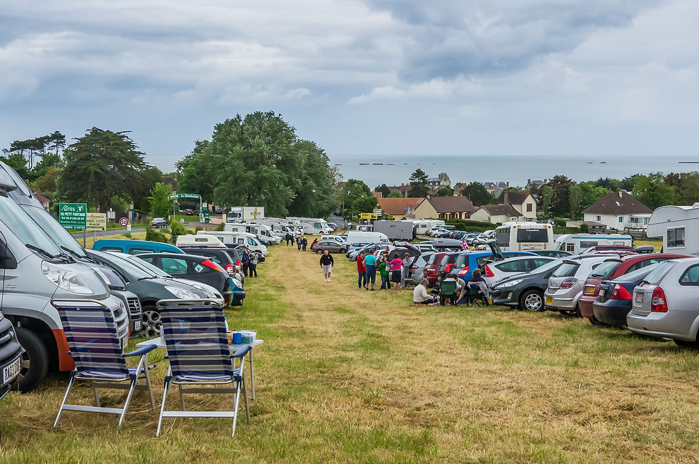 D-Day Stellplatz in Aromanches