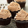 Mini espresso cupcakes