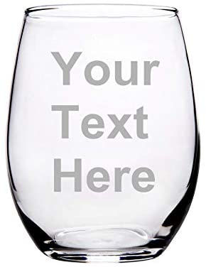 Personalized Wine Glass #2