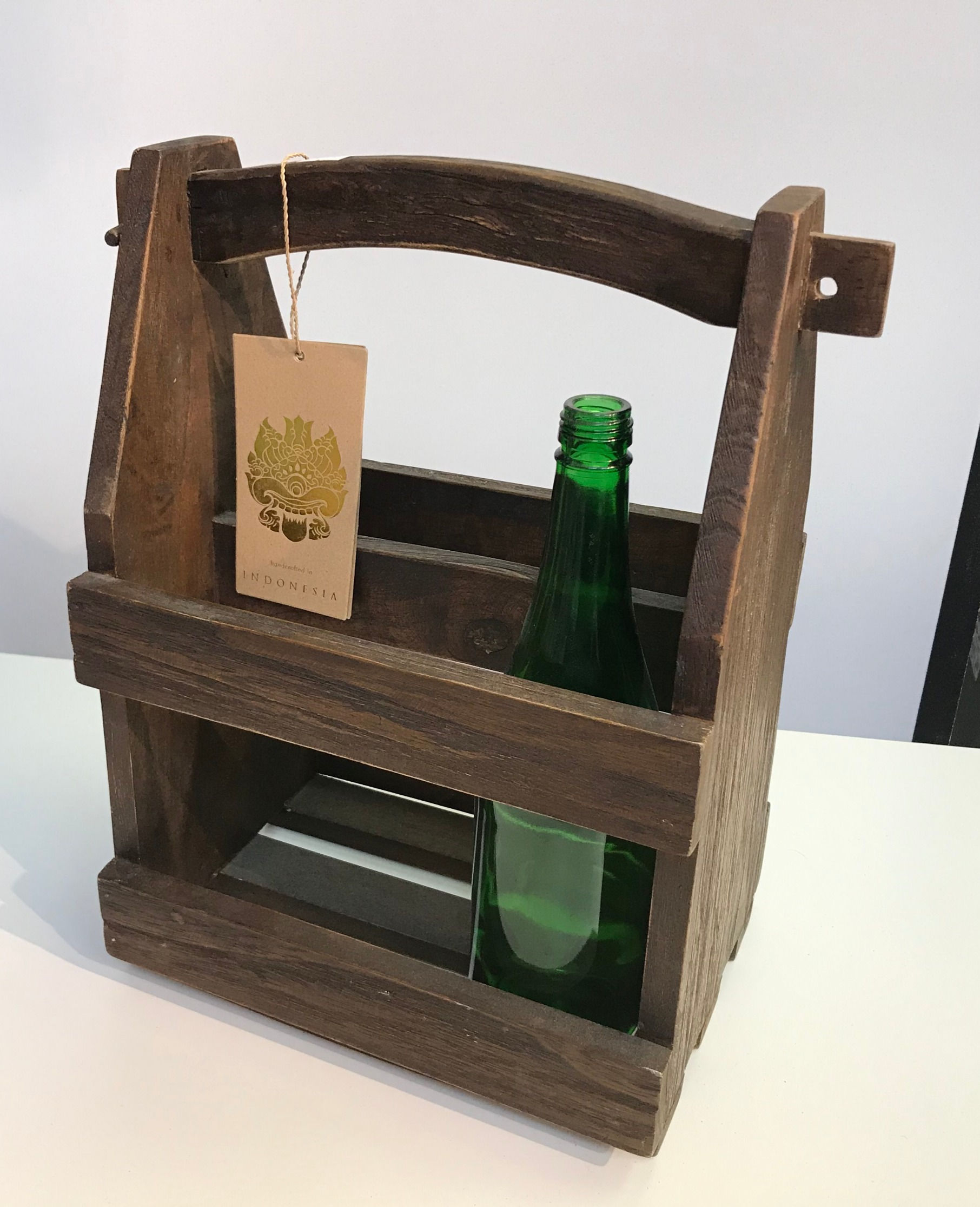 Wood Wine Bottles Holder