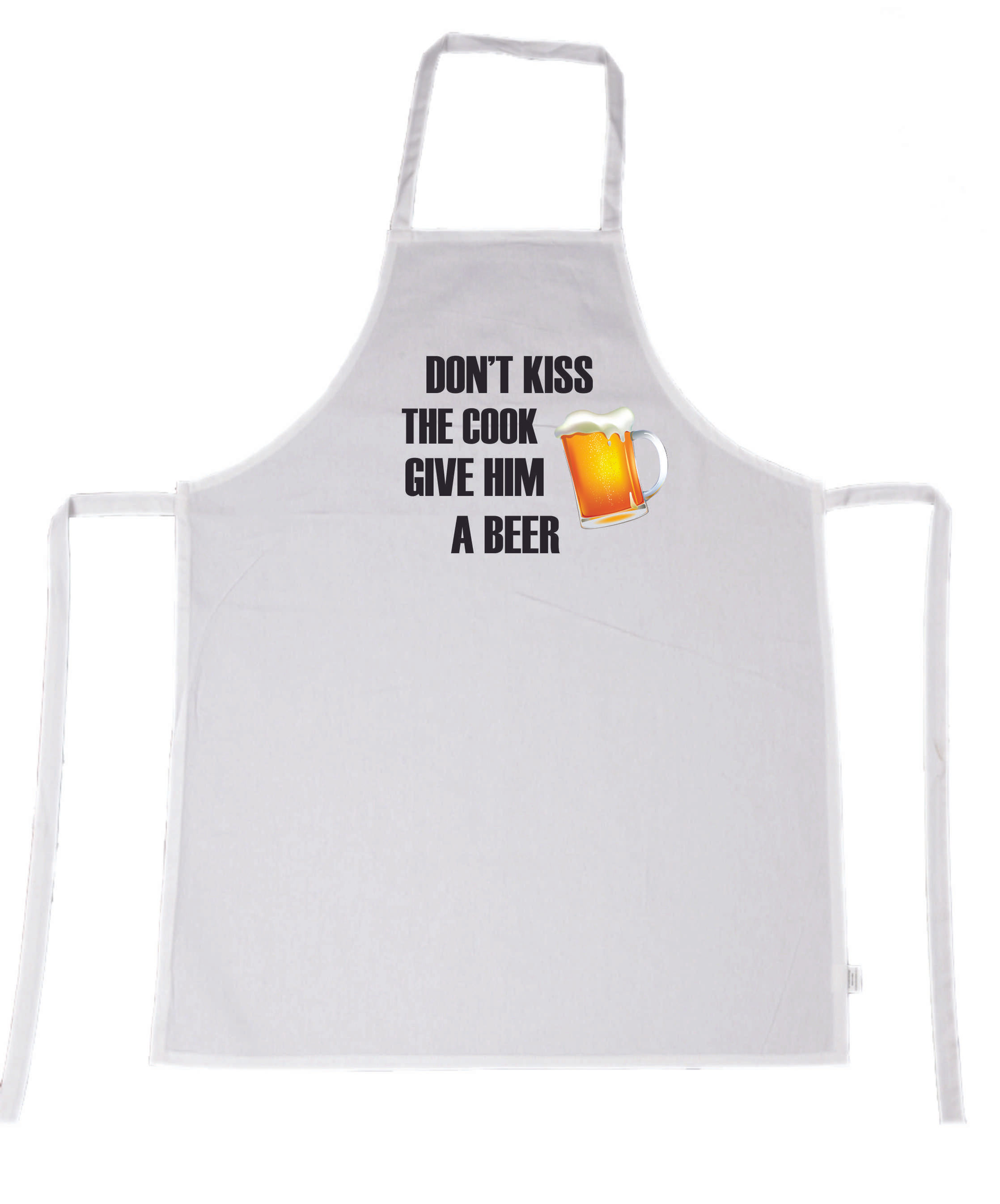 Apron - Don't Kiss The Cook Give Him a Beer