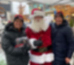 Santa and Toronto Fire Fighters