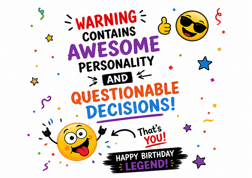 Thumbnail: Happy Birthday Funny Chocolate Poem Box, Gift, Present