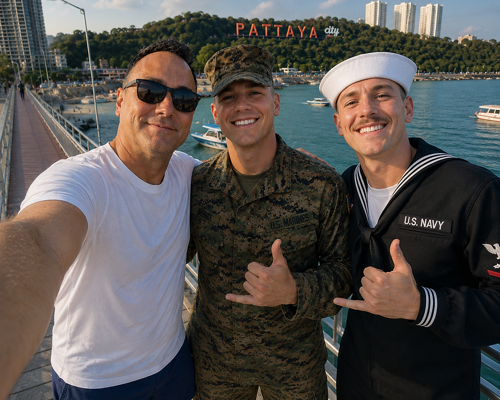Welcoming a few buddies to Pattaya this week