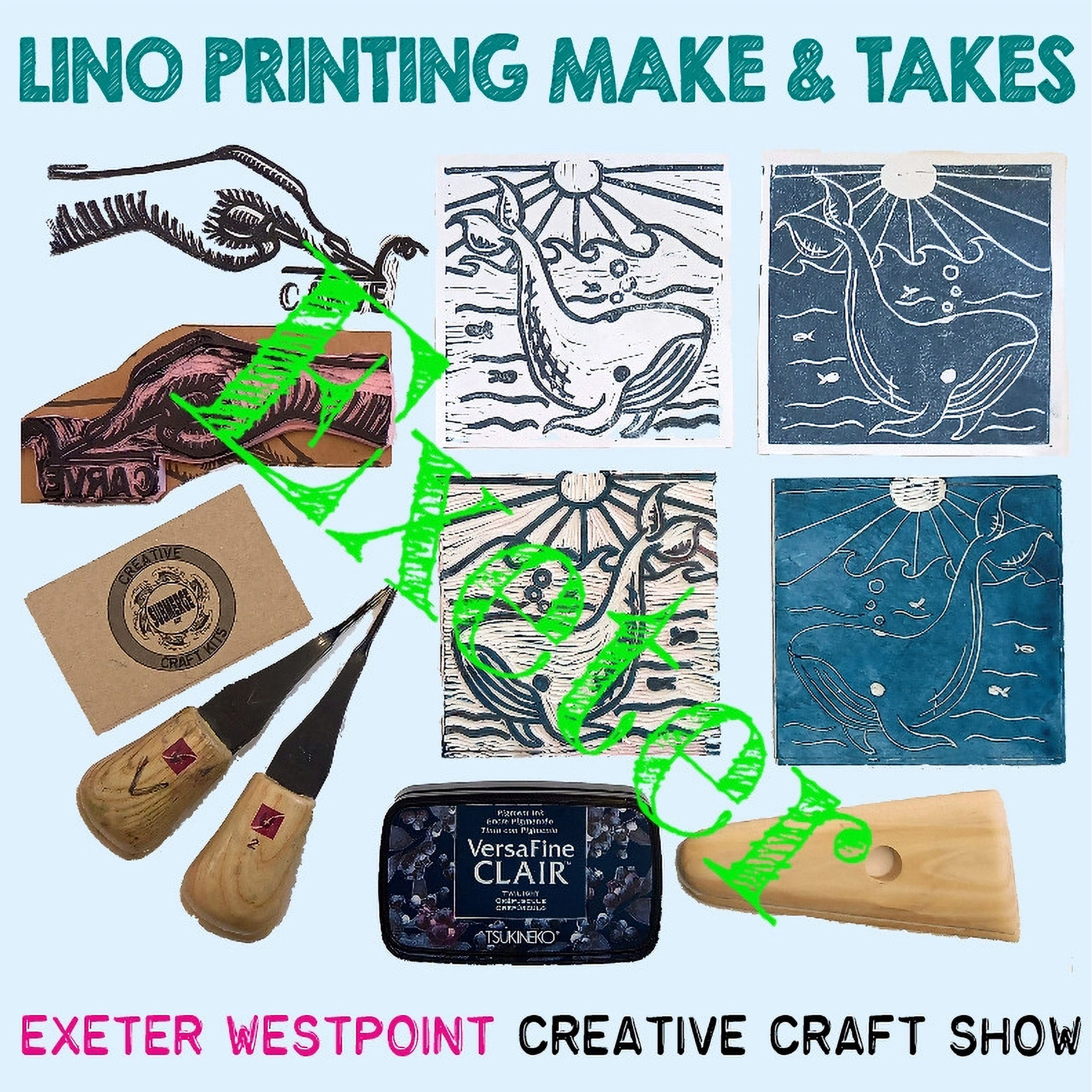 lino printing workshop