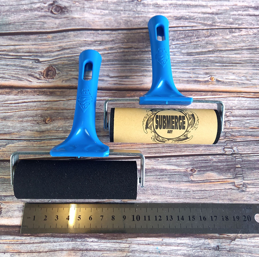 Thumbnail: ABRIC ROLLER /brayer by ESSDEE - 100mm