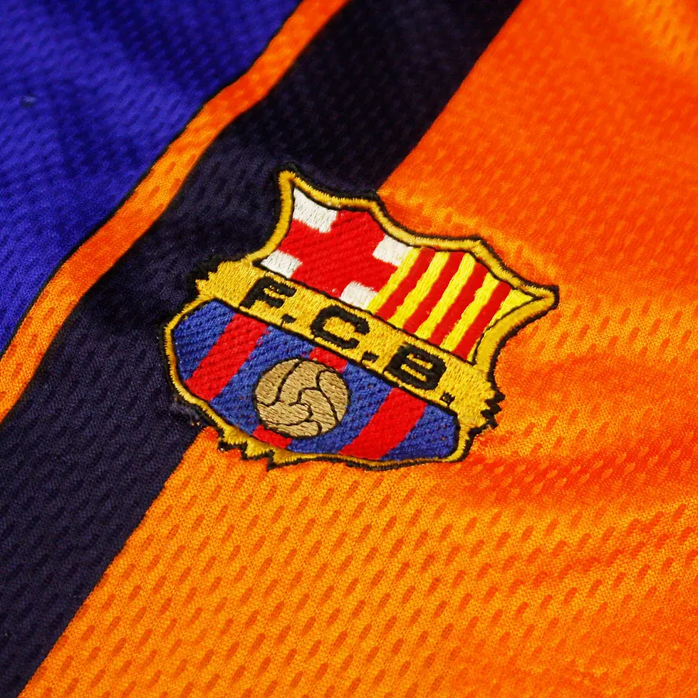 Thumbnail: FC Barcelona 1997/98 Away Jersey - Retro Version