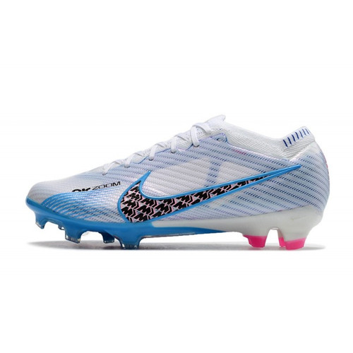 Nike Zoom Mercurial Vapor 15 Elite Fg (White/Blue) | Noble Soccer