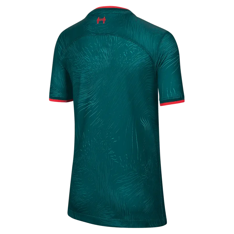 थंबनेल: Liverpool 2022-23 Youth Third Jersey - Atomic Teal-Siren Red