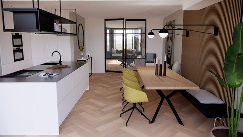 Interieurconcept jaren 30 woning Heemste