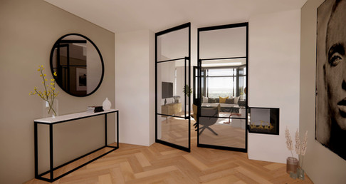Interieurconcept jaren 30 woning Heemste