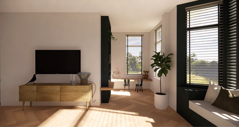Interieurconcept jaren 30 woning Heemste