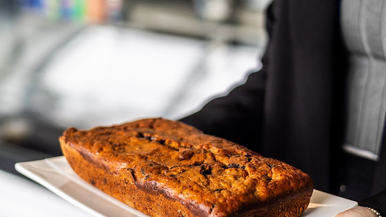 Pain aux bananes et chocolat entier