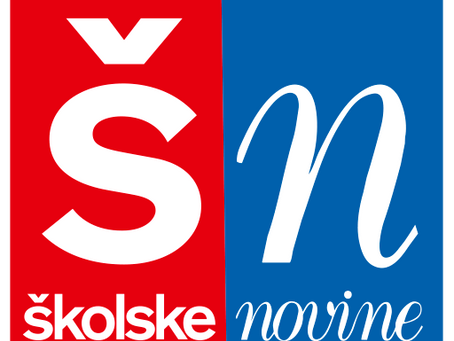 Članak u Školskim novinama, br.35-36, 16.XI. 2025.
