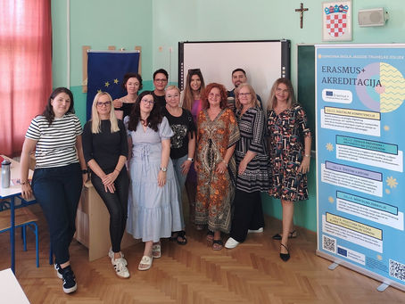 Javno završno predstavljanje Erasmus, KA1 2024.-2025.