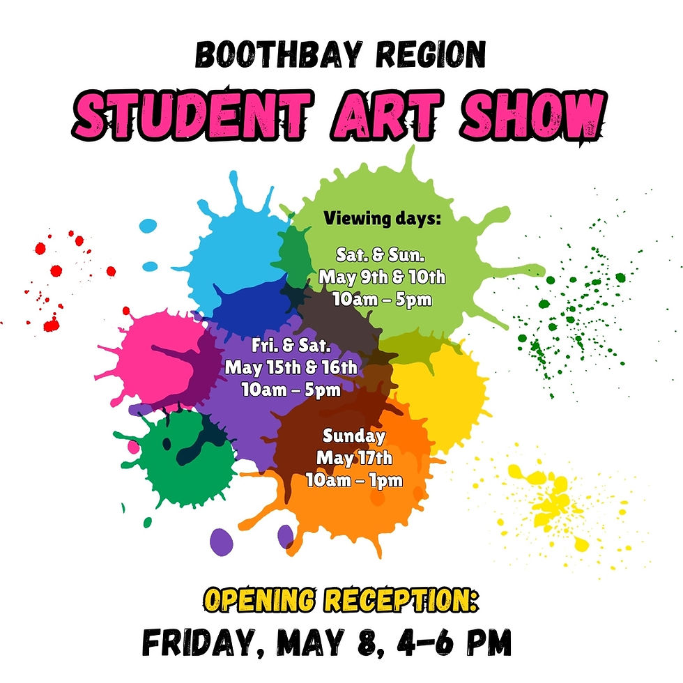 400+ Students, One Big Show: Boothbay Region’s Young Artists Take Over BRAF