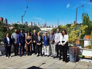 Delegação da Índia no IBREI.