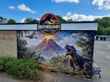 🦖 A Roar-some School Wall Graphics Project for Heatherlands Primary School, Bournemouth! 🦕