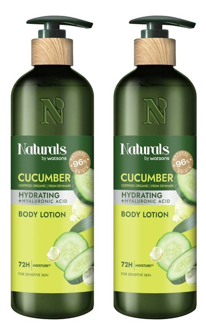 Naturals by Watsons Cucumber Hydrating Body Lotion 490ml