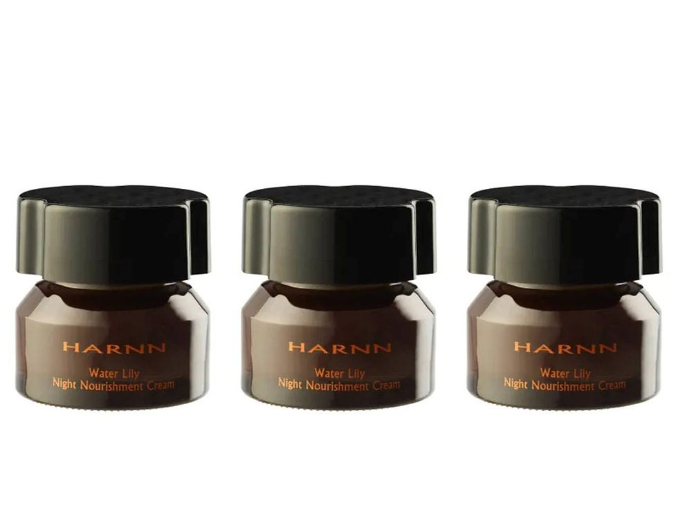 HARNN Water Lily Night Nourishment Cream 45 g Pack of 3