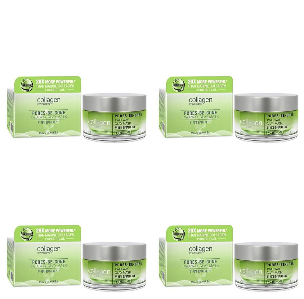Two-Way Clay Mask with Vegan Collagen for Pore Care