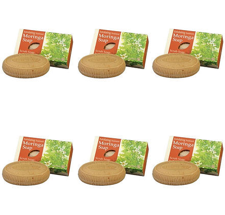 WANTHAI Moringa Soap 100 g Pack of 6