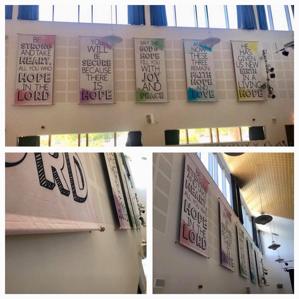 Inspiring School Wall Graphics at Queen Elizabeth School 📚✨