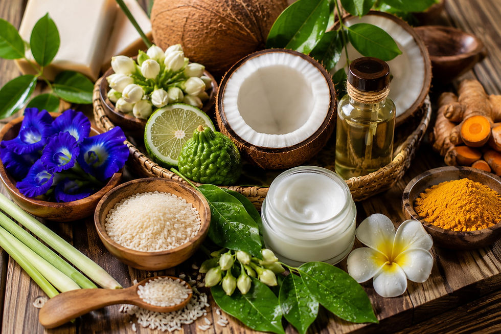 Common Botanical Ingredients Found in Thai Beauty Products