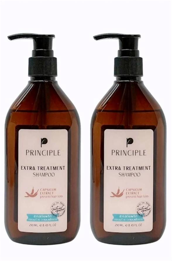 PRINCIPLE Extra Treatment Shampoo 250 ml Pack of 2