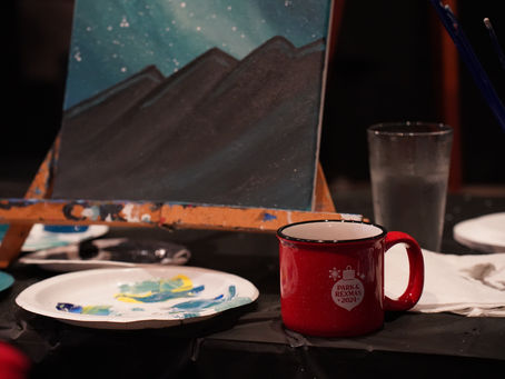San Diego paint and sip event