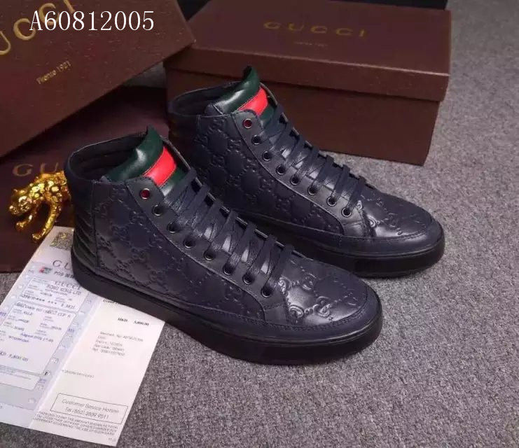 Miniatura: 2016 Gucci high shoes man 38-45