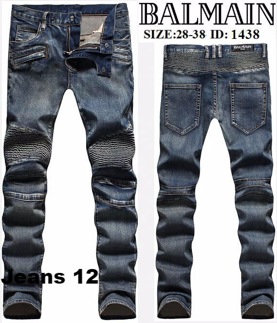 Miniatura: 2016 Balmain long jeans man 28-40