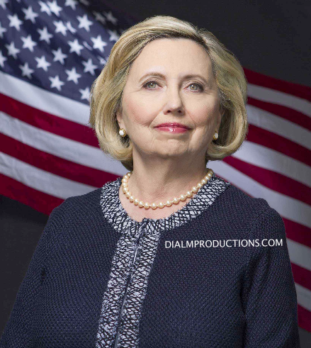 Hilary Clinton Lookalike DialM