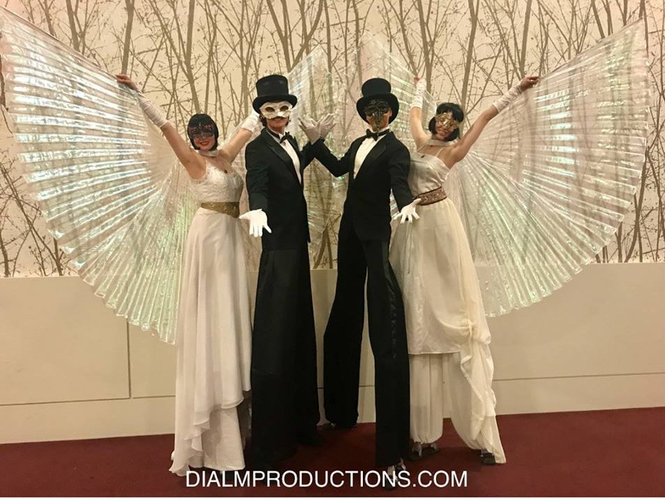 DIAL M PRODUCTIONS Stilt Walker, Stilt Walkers For Hire Los Angeles