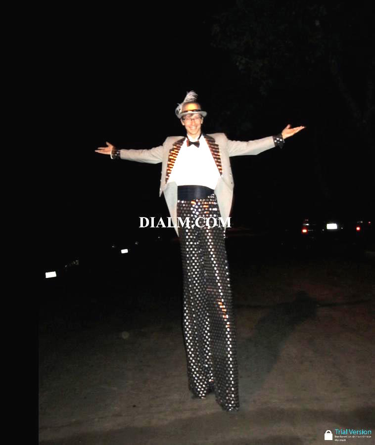Stilt Walker, Stilt Walker For Hire, Jester Stilt Walker Los Angeles