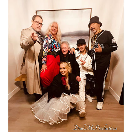 1950 Theme Dial M Murder Mystery cast