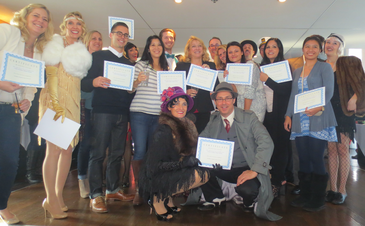 1920's Murder Mystery Winning Team