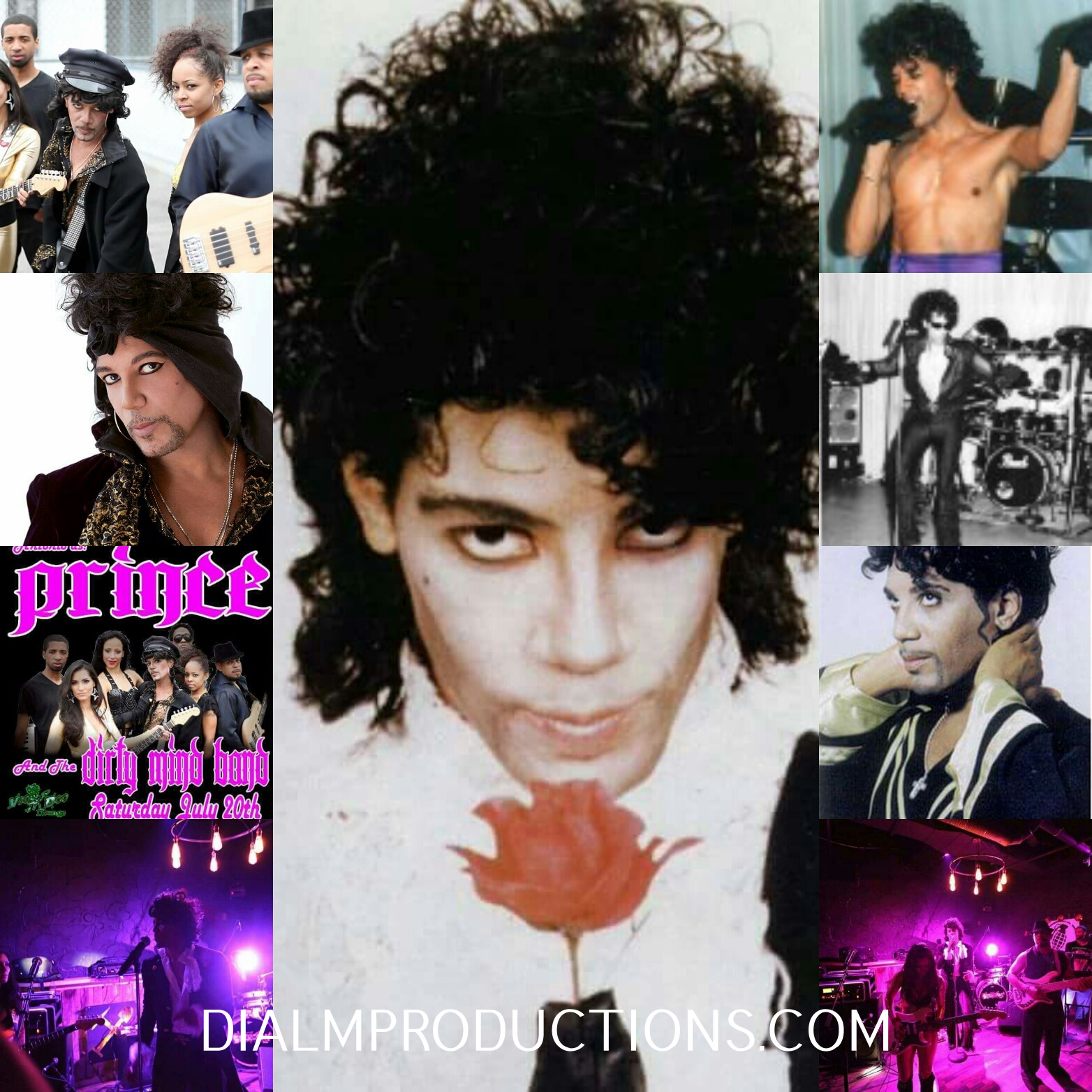 Prince Lookalike Tribute Artist DialM