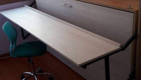 Cama escritorio 1 plaza cariblanco