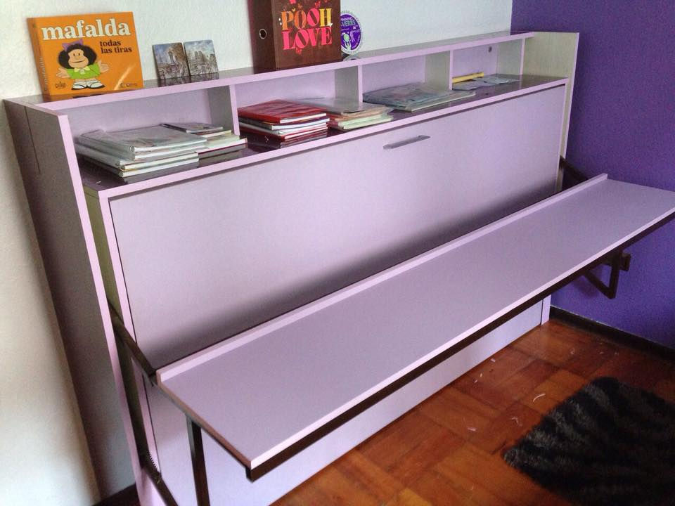 Camas abatibles o plegables con escritorio