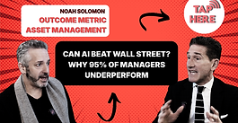 Can AI beat Wall Street? Noah Solomon, CIO of Outcome Metric Asset Management, says 95% of managers underperform