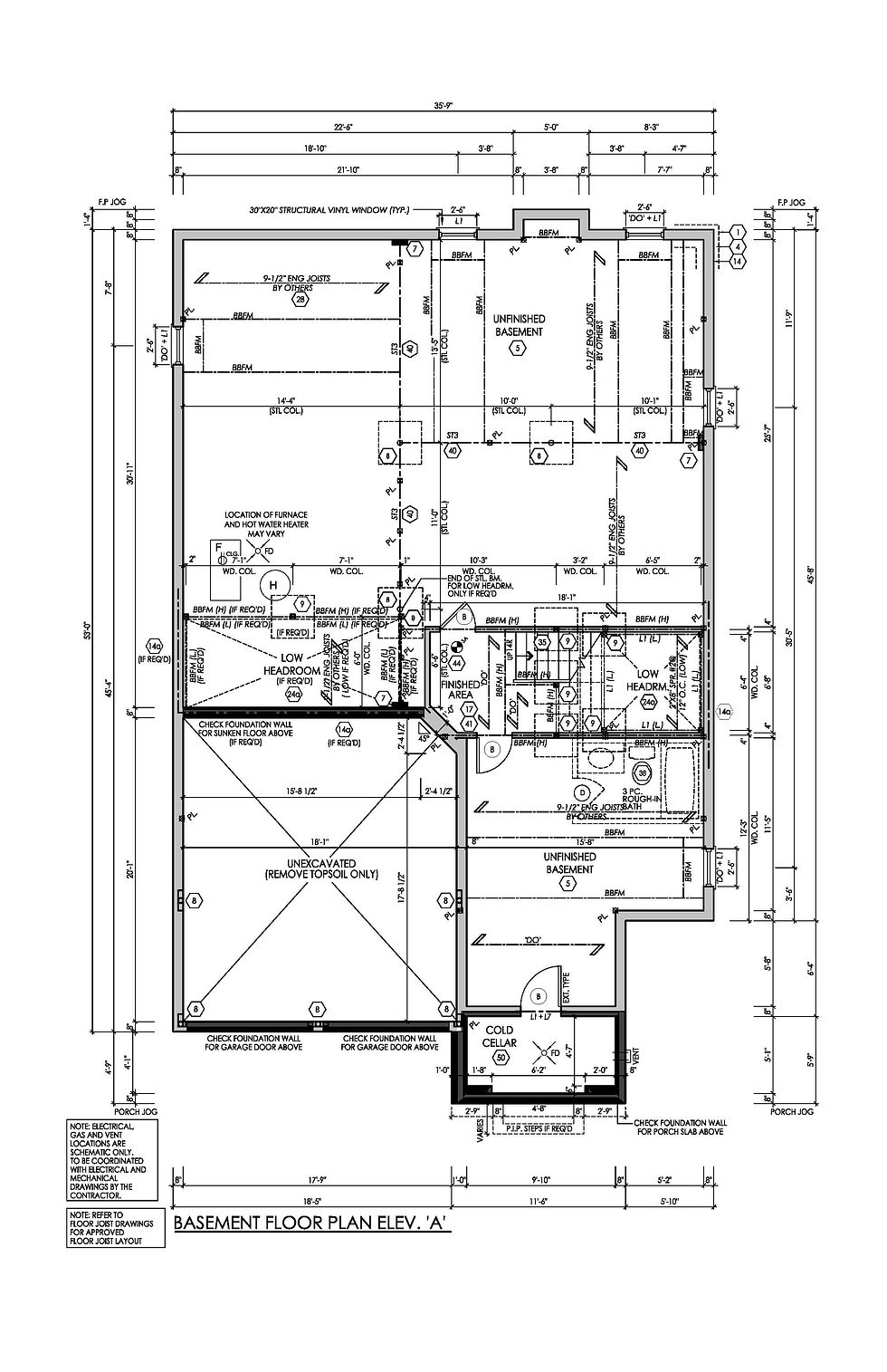 BASEMENT FLOOR PLAN