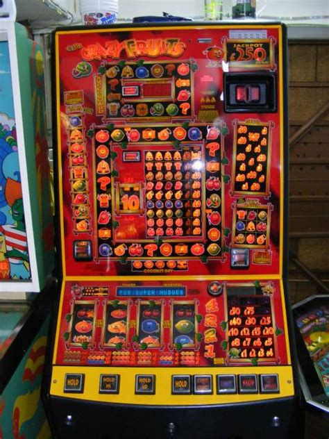 Image of fruit machine from the 1980s.