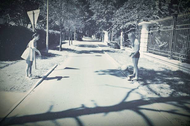 Image of two children playing Kerby.