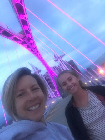 Trip to Manchester with my little girl 💕 #Manchester