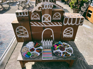 Cardboard Gingerbread House