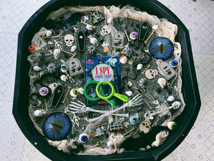 I-Spy Halloween Tuff Tray Exploration