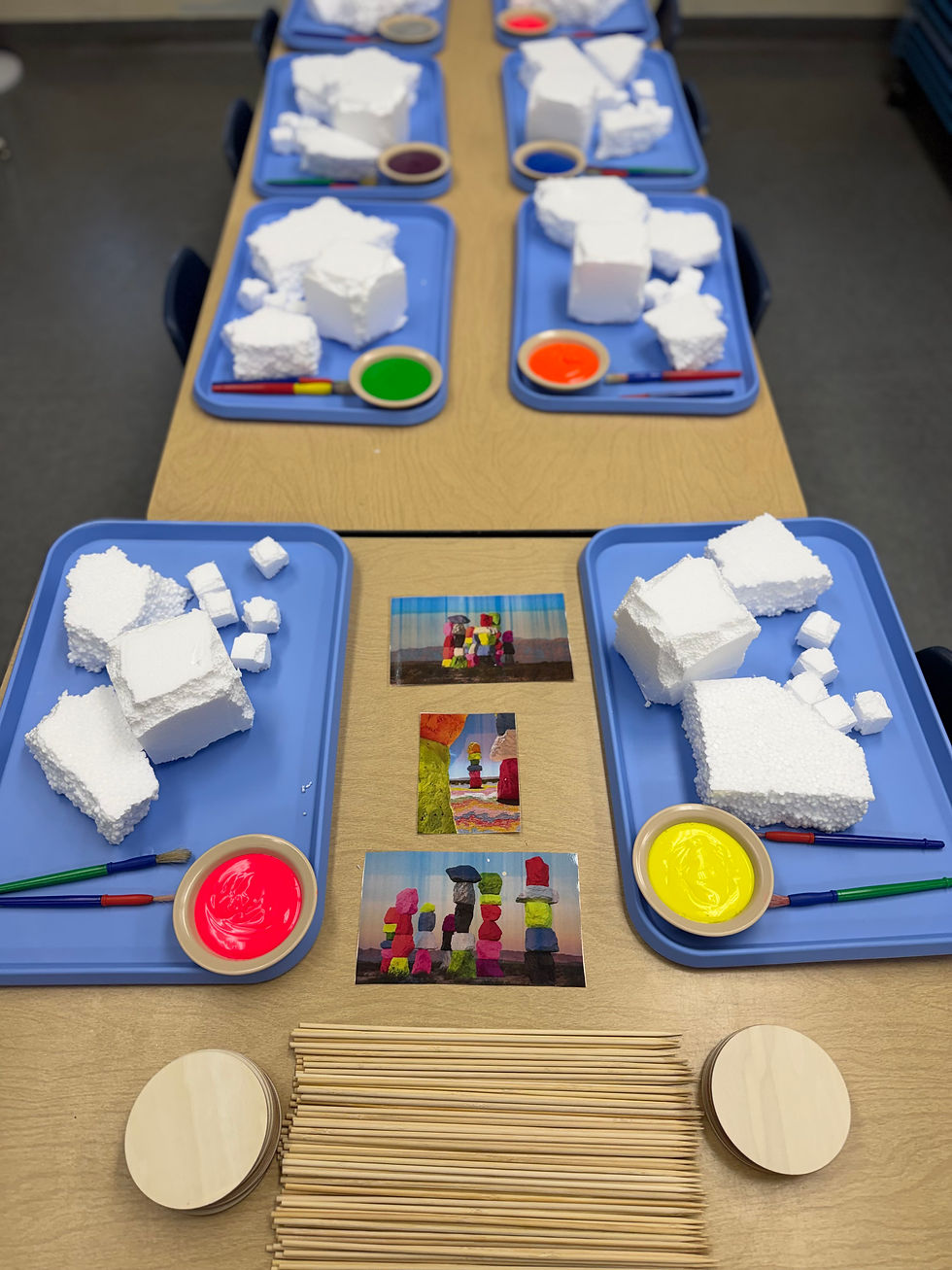 Invitation to Create the Seven Magic Mountains